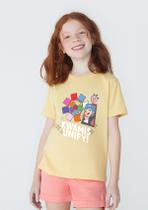 Camiseta Infantil Unissex Em Algodão Ladybug