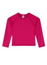 Camiseta infantil unissex em malha UV Brandili