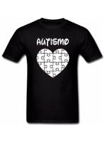 Camiseta infantil unissex espectro autismo criança autista Camiseta infantil unissex espectro autismo criança autista