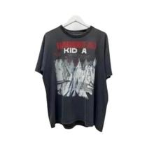 Camiseta Infantil Unissex Estilo Retrô Dos Anos 90 Radiohead De Manga Curta, Top De Algodão De Alta