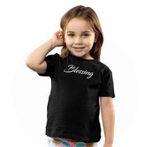 Camiseta Infantil Unissex Menino Menina Benção Evangélica