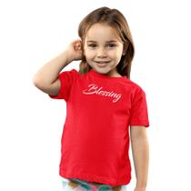 Camiseta Infantil Unissex Menino Menina Benção Evangélica Camiseta Infantil Unissex Menino Menina Benção Evangélica