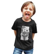Camiseta Infantil Unissex Menino Menina Rock Pra Sempre Camiseta Infantil Unissex Menino Menina Rock Pra Sempre