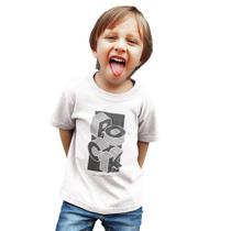 Camiseta Infantil Unissex Menino Menina Rock Pra Sempre