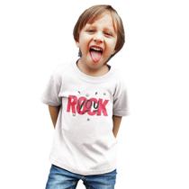 Camiseta Infantil Unissex Menino Menina You Rock Kids - Hipsters