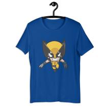 Camiseta Infantil Unissex Wolverine Marvel Hero