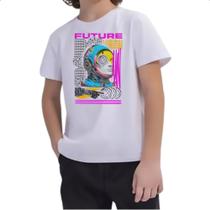 Camiseta Infantil Urbano visao futura
