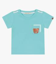 Camiseta Infantil Ursinho Trick Nick Azul