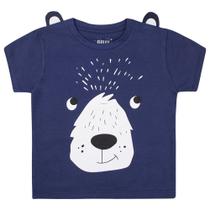 Camiseta Infantil Urso, Marinho, 2 Anos, Gaga Baby