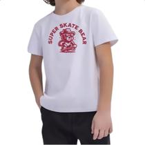 Camiseta Infantil Urso super skate