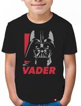 Camiseta Infantil Vader Camiseta Infantil Vader