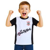 Camiseta Infantil Vai Corinthians Oficial Camiseta Infantil Vai Corinthians Oficial