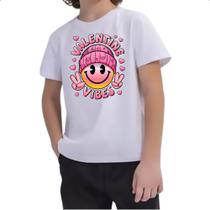Camiseta Infantil Valentine vibes Camiseta Infantil Valentine vibes