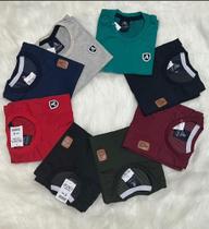 Camiseta infantil várias cores