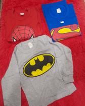 Camiseta infantil várias estampa