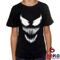 Camiseta Infantil Venom 100% Algodão Geeko 02