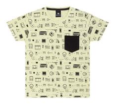 Camiseta Infantil Verão Game Neon - Biogás