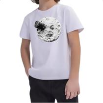 Camiseta Infantil Viagem a Lua