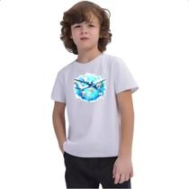 Camiseta Infantil Viagem aviao turismo