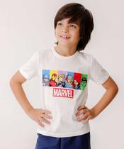 Camiseta Infantil Vingadores Marvel Tam 4 a 10-42075 Camiseta Infantil Vingadores Marvel Tam 4 a 10-42075
