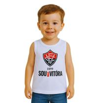 Camiseta Infantil Vitória Regata Oficial Camiseta Infantil Vitória Regata Oficial