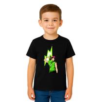 Camiseta Infantil Void Verde Nova Coleção dos Rosas YouTuber Emilly Vick