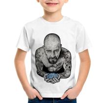 Camiseta Infantil Walter White Tattoo Heisenberg - Foca na Moda