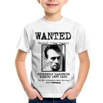 Camiseta Infantil Wanted T-Bag - Foca na Moda