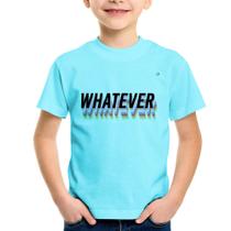 Camiseta Infantil Whatever - Foca na Moda