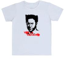 Camiseta Infantil Wolverine - Viva la mutacion Camiseta Infantil Wolverine - Viva la mutacion