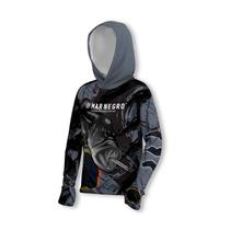 Camiseta Infantil X Protection 32280 Tucunare Ocelo - Mar Negro Camiseta Infantil X Protection 32280 Tucunare Ocelo - Mar Negro