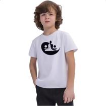 Camiseta Infantil Yin e Yang Adamastê