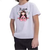 Camiseta Infantil Yoga Girl Lo Siento