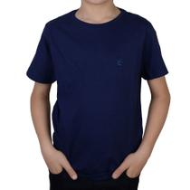 Camiseta Infanto Juvenil Masculina Applicato MC Azul Navy