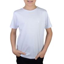 Camiseta Infanto Juvenil Masculina Applicato MC Branca 003I0