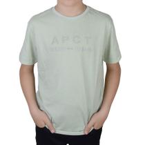 Camiseta Infanto Juvenil Masculina Applicato MC Verde Brisa