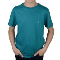 Camiseta Infanto Juvenil Masculina Applicato Verde Tropical