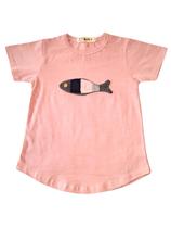 Camiseta infatil bebê menino peixinho kiki boy