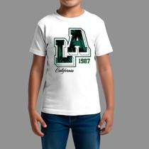 Camiseta Infatil Streetwear Básica Casual Gola Redonda La 1997