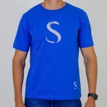 Camiseta Insify S Snake Azul 100% Algodão