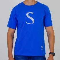 Camiseta Insify S Snake Azul 100% Algodão Camiseta Insify S Snake Azul 100% Algodão