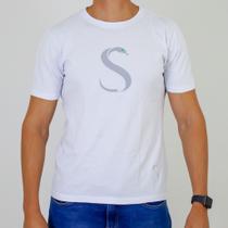Camiseta Insify S Snake Branca 100% Algodão