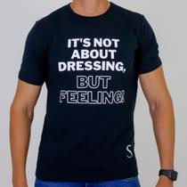 Camiseta Insify Slogam Preta 100% Algodão