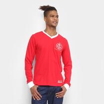 Camiseta Internacional Retro Mania 1975 Manga Longa Masculina Camiseta Internacional Retro Mania 1975 Manga Longa Masculina