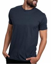 Camiseta INTO THE AM X-GRANDE Azul Marinho Casual Ajustada