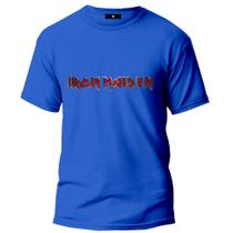 Camiseta Iron Maiden Banda De Rock Lançamento Top