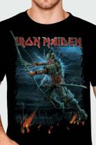 Camiseta Iron Maiden Eddie Senjutsu Samurai the Parchment OF0139 RCH