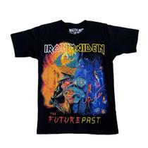 Camiseta Iron Maiden Future Past Blusa Adulto Unissex Mr411