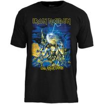 Camiseta Iron Maiden Live After Death Stamp Rockwear TS1181
