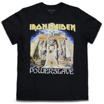 Camiseta Iron Maiden Power Slave Oficial Consulado do Rock